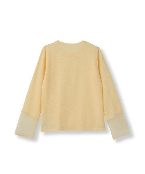 VICKY / ビッキー カットソー | 袖シアーカットソートップス≪手洗い可能≫ | 詳細13