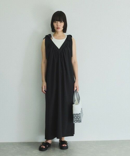 VICKY / ビッキー キャミソール・チューブトップ | カップツキホルターネックタンクトップ≪手洗い可能≫ | 詳細2