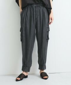 VICKY / ビッキー デニムパンツ | バイオシルクパウダージョガーパンツ≪洗濯機で洗える≫