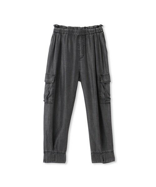 VICKY / ビッキー デニムパンツ | バイオシルクパウダージョガーパンツ≪洗濯機で洗える≫ | 詳細9