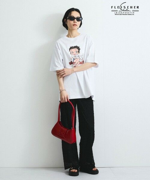 VICKY / ビッキー その他パンツ | レースイージーパンツ≪手洗い可能≫ | 詳細7