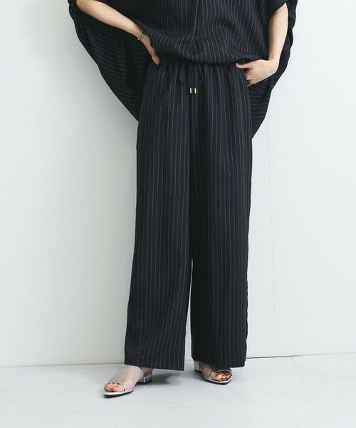 VICKY/ビッキー タンブラーブッチャーイージーパンツ≪セットアップ対応/手洗い可能≫ ダークネイビー M VICKY/ビッキー タンブラーブッチャーイージーパンツ≪セットアップ対応/手洗い可能≫ ダークネイビー M