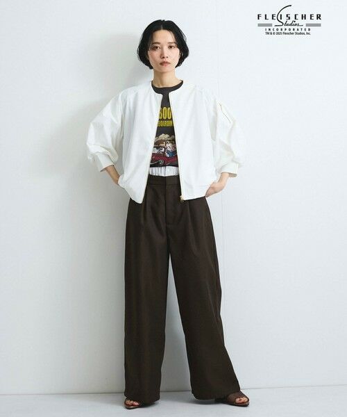 VICKY / ビッキー その他パンツ | ヘザーツイルWウエストルーズパンツ≪手洗い可能≫ | 詳細10