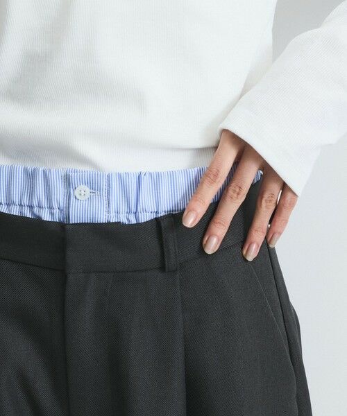 VICKY / ビッキー その他パンツ | ヘザーツイルWウエストルーズパンツ≪手洗い可能≫ | 詳細3