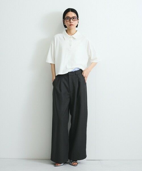 VICKY / ビッキー その他パンツ | ヘザーツイルWウエストルーズパンツ≪手洗い可能≫ | 詳細16