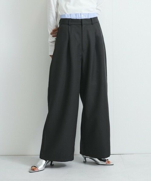 VICKY / ビッキー その他パンツ | ヘザーツイルWウエストルーズパンツ≪手洗い可能≫ | 詳細11