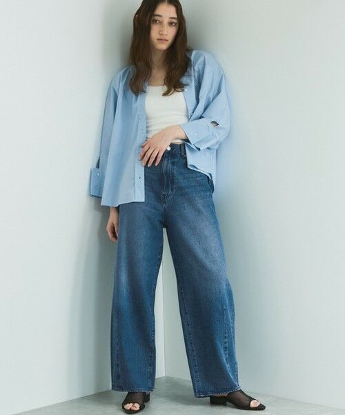 VICKY / ビッキー デニムパンツ | 5ポケットライトオンスデニムカービングパンツ≪手洗い可能≫ | 詳細10