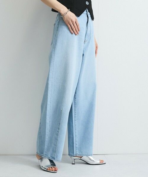 VICKY / ビッキー デニムパンツ | 5ポケットライトオンスデニムカービングパンツ≪手洗い可能≫ | 詳細12