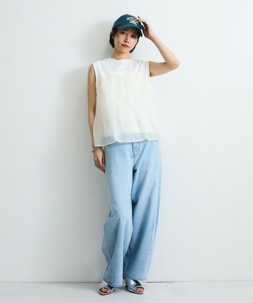 VICKY / ビッキー デニムパンツ | 5ポケットライトオンスデニムカービングパンツ≪手洗い可能≫ | 詳細24