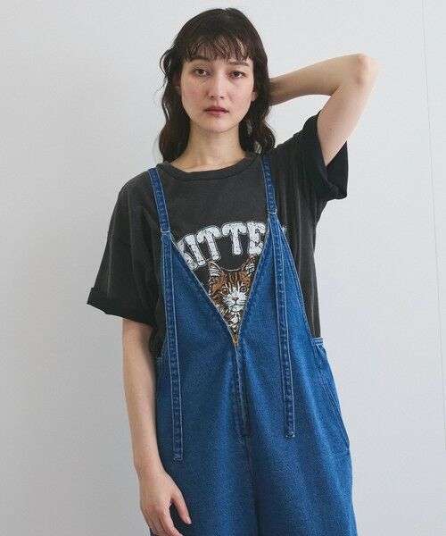 VICKY / ビッキー サロペット・オールインワン | ライトオンスデニムサロペットパンツ≪手洗い可能≫ | 詳細12