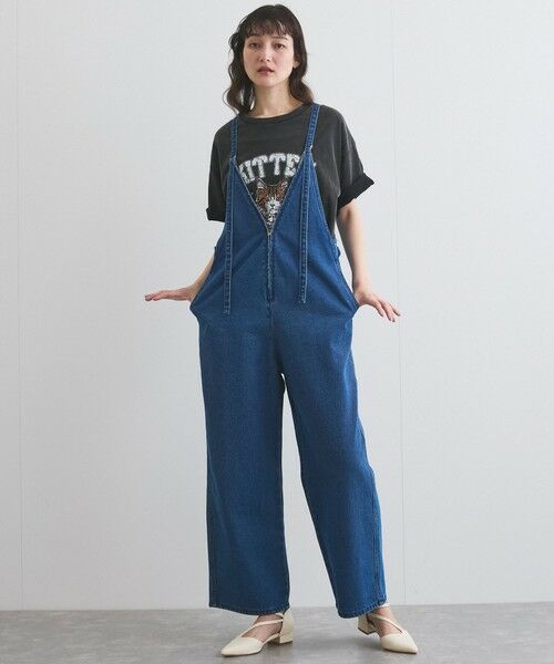 VICKY / ビッキー サロペット・オールインワン | ライトオンスデニムサロペットパンツ≪手洗い可能≫ | 詳細13