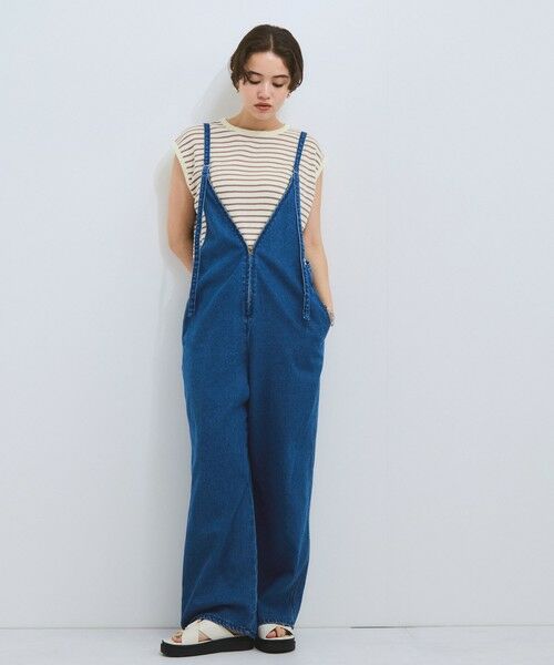 VICKY / ビッキー サロペット・オールインワン | ライトオンスデニムサロペットパンツ≪手洗い可能≫ | 詳細5