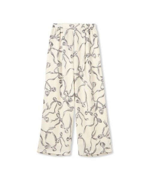 VICKY / ビッキー その他パンツ | リボンプリントリラックスパンツ≪洗濯機で洗える≫ | 詳細3