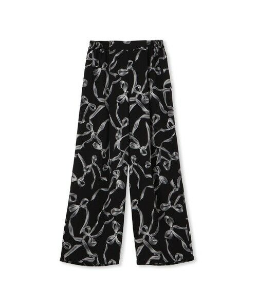 VICKY / ビッキー その他パンツ | リボンプリントリラックスパンツ≪洗濯機で洗える≫ | 詳細9