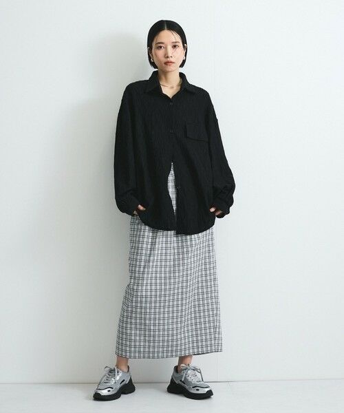 VICKY / ビッキー ミニ・ひざ丈スカート | フロントタックチェックスカート≪手洗い可能≫ | 詳細10