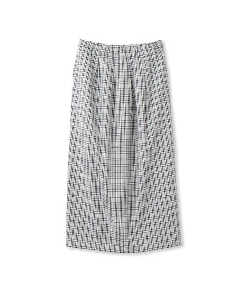 VICKY / ビッキー ミニ・ひざ丈スカート | フロントタックチェックスカート≪手洗い可能≫ | 詳細12