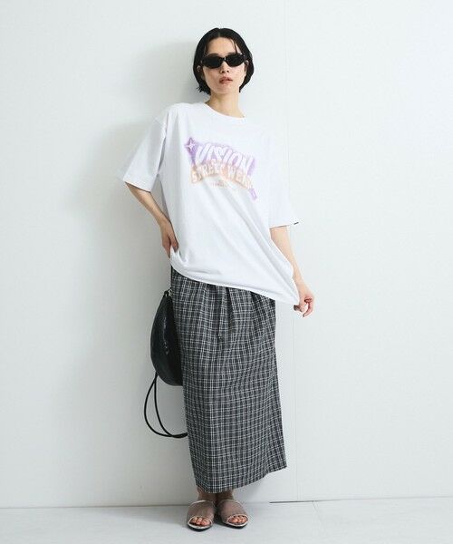 VICKY / ビッキー ミニ・ひざ丈スカート | フロントタックチェックスカート≪手洗い可能≫ | 詳細14