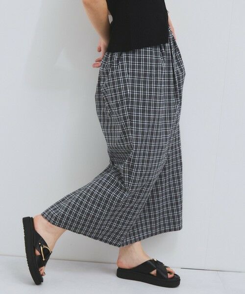 VICKY / ビッキー ミニ・ひざ丈スカート | フロントタックチェックスカート≪手洗い可能≫ | 詳細18