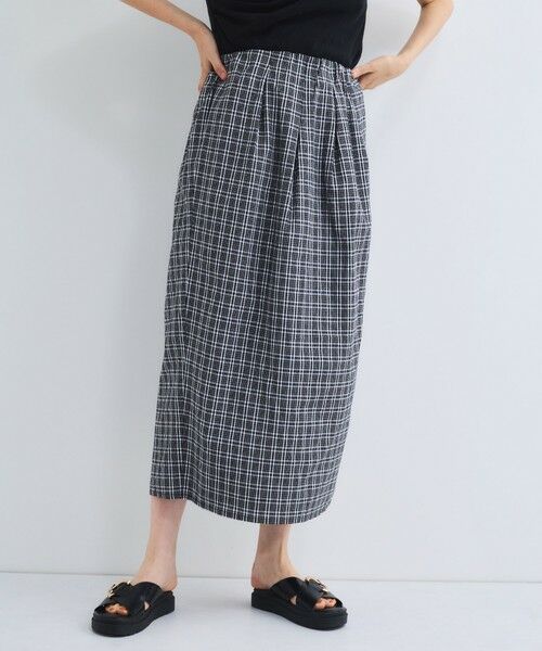 VICKY / ビッキー ミニ・ひざ丈スカート | フロントタックチェックスカート≪手洗い可能≫ | 詳細20