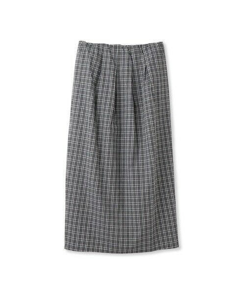 VICKY / ビッキー ミニ・ひざ丈スカート | フロントタックチェックスカート≪手洗い可能≫ | 詳細22
