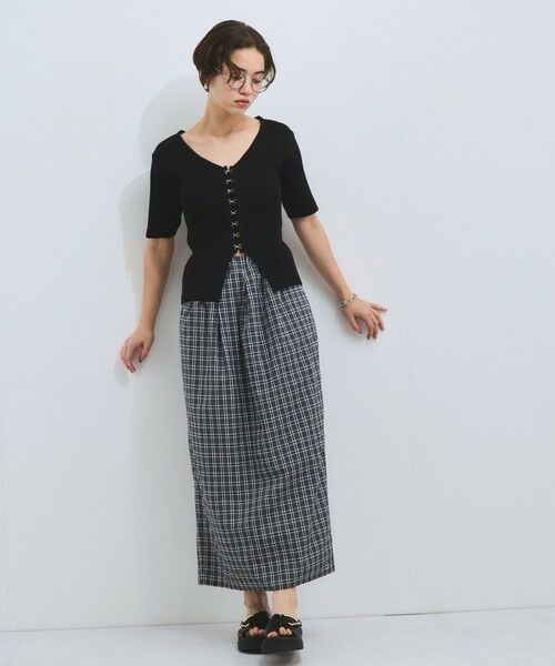 VICKY / ビッキー カーディガン・ボレロ | モチモチリブニットホックカーディガン≪手洗い可能≫ | 詳細23