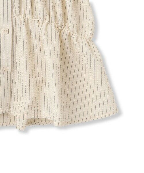 VICKY / ビッキー シャツ・ブラウス | ストライプシャーリングシャツ≪手洗い可能≫ | 詳細9