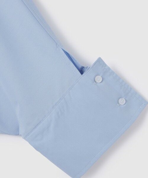 VICKY / ビッキー シャツ・ブラウス | ノーカラーダブルカフスブラウス≪洗濯機で洗える≫ | 詳細17