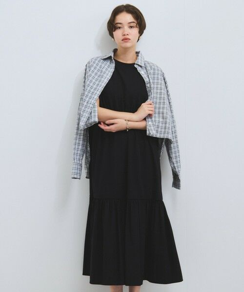 VICKY / ビッキー シャツ・ブラウス | スリットスリーブチェックシャツブラウス≪手洗い可能≫ | 詳細3