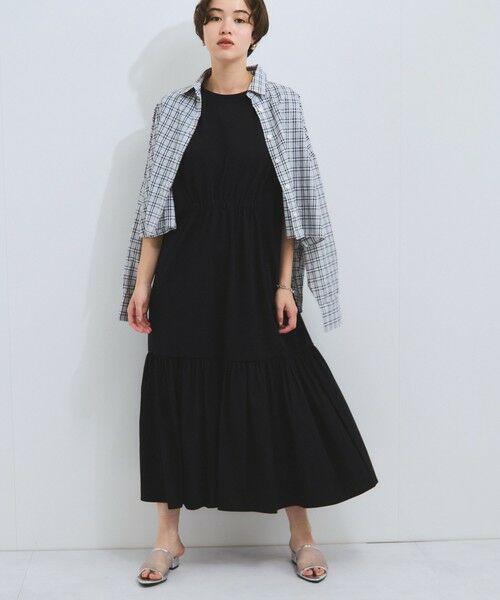 VICKY / ビッキー シャツ・ブラウス | スリットスリーブチェックシャツブラウス≪手洗い可能≫ | 詳細4