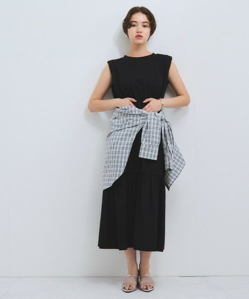 VICKY / ビッキー シャツ・ブラウス | スリットスリーブチェックシャツブラウス≪手洗い可能≫ | 詳細6