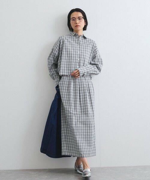 VICKY / ビッキー シャツ・ブラウス | スリットスリーブチェックシャツブラウス≪手洗い可能≫ | 詳細9