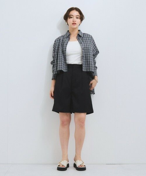 VICKY / ビッキー シャツ・ブラウス | スリットスリーブチェックシャツブラウス≪手洗い可能≫ | 詳細23