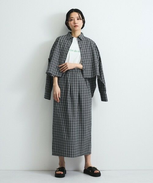 VICKY / ビッキー シャツ・ブラウス | スリットスリーブチェックシャツブラウス≪手洗い可能≫ | 詳細25