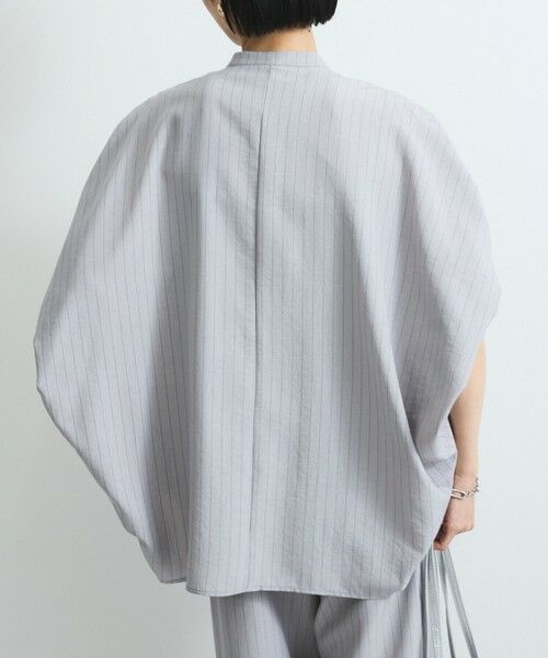 VICKY / ビッキー シャツ・ブラウス | タンブラーブッチャーブラウス≪セットアップ対応/手洗い可能≫ | 詳細16