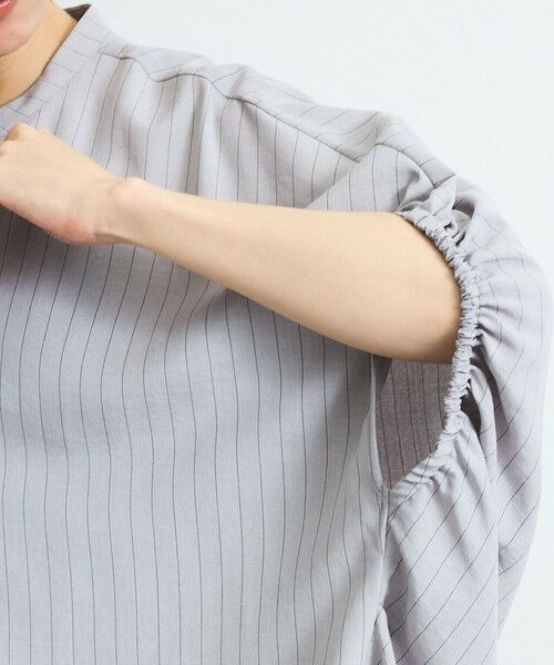 VICKY / ビッキー シャツ・ブラウス | タンブラーブッチャーブラウス≪セットアップ対応/手洗い可能≫ | 詳細21