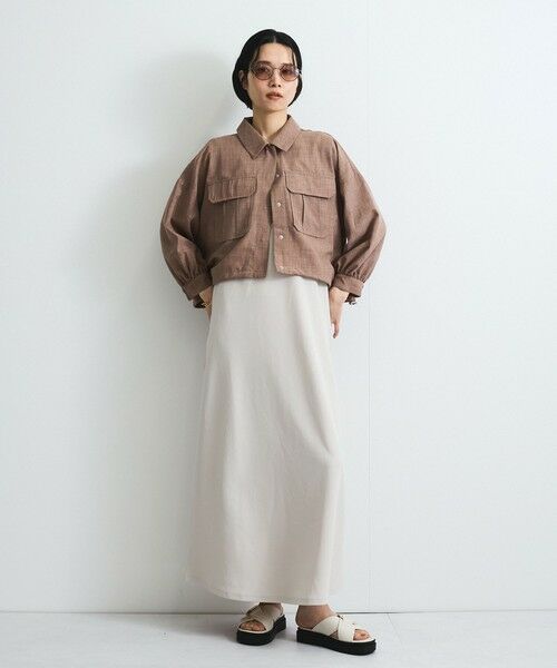 VICKY / ビッキー ロング・マキシ丈ワンピース | 前後2WAYリボンジャンパースカート≪手洗い可能≫ | 詳細8