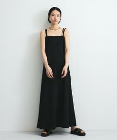 VICKY / ビッキー ロング・マキシ丈ワンピース | カットジョーゼットキャミワンピース≪手洗い可能≫