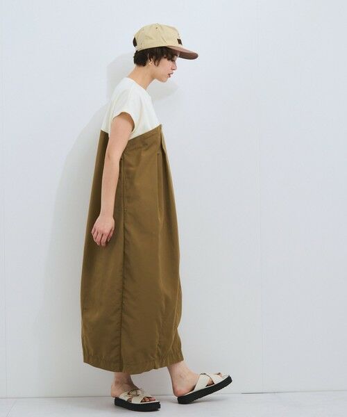 VICKY / ビッキー ロング・マキシ丈ワンピース | ドッキングタックワンピース≪手洗い可能≫ | 詳細7