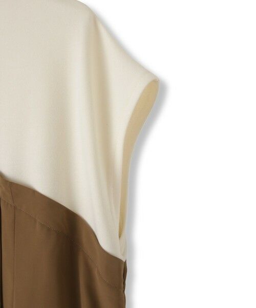 VICKY / ビッキー ロング・マキシ丈ワンピース | ドッキングタックワンピース≪手洗い可能≫ | 詳細11