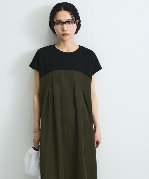 VICKY / ビッキー ロング・マキシ丈ワンピース | ドッキングタックワンピース≪手洗い可能≫ | 詳細16