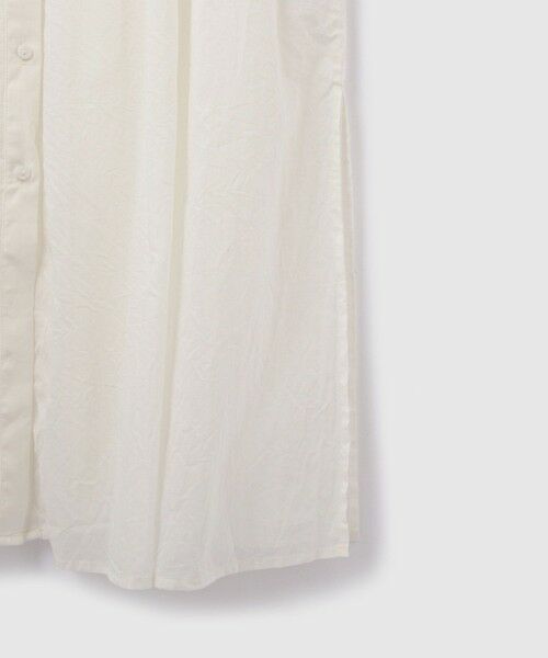 VICKY / ビッキー ロング・マキシ丈ワンピース | ボイルフレンチスリーブシャツワンピース≪手洗い可能≫ | 詳細9