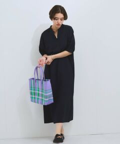 VICKY / ビッキー ロング・マキシ丈ワンピース | タンブラーブッチャーワンピース≪手洗い可能≫