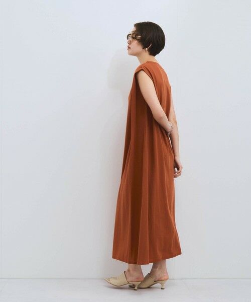 VICKY / ビッキー ロング・マキシ丈ワンピース | 【接触冷感】カノコタックカットソーワンピース≪手洗い可能≫ | 詳細8