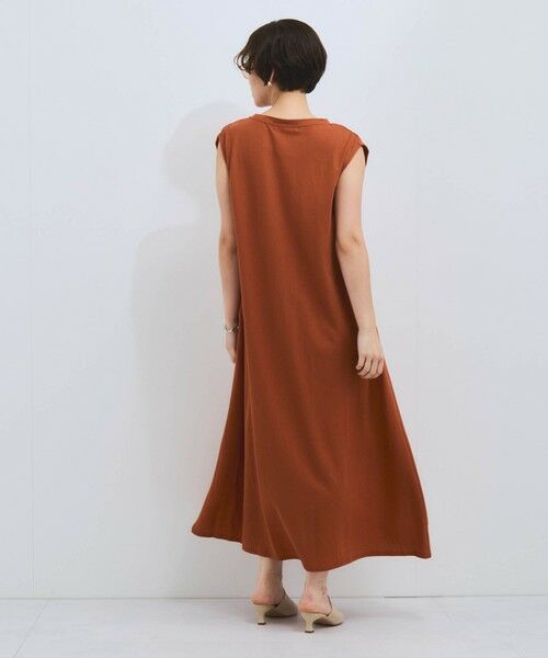 VICKY / ビッキー ロング・マキシ丈ワンピース | 【接触冷感】カノコタックカットソーワンピース≪手洗い可能≫ | 詳細9