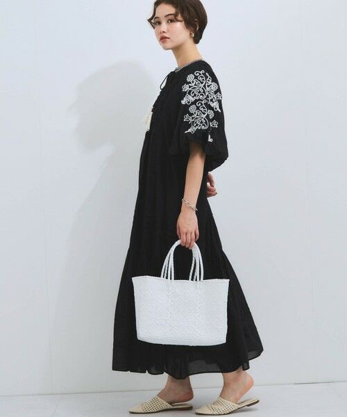 VICKY / ビッキー ロング・マキシ丈ワンピース | インド刺繍ワンピース≪手洗い可能≫ | 詳細9