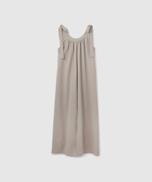 VICKY / ビッキー ロング・マキシ丈ワンピース | 肩リボンギャザーワンピース≪手洗い可能≫ | 詳細17