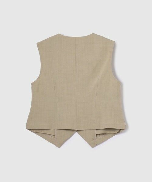VICKY / ビッキー ダウンジャケット・ベスト | リネンライクジレ≪セットアップ対応/手洗い可能≫ | 詳細24