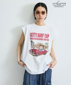 VICKY / ビッキー カットソー | 【VISION × Betty BoopTM】ヴィンテージツアーノースリＴシャツ≪洗濯機で洗える≫