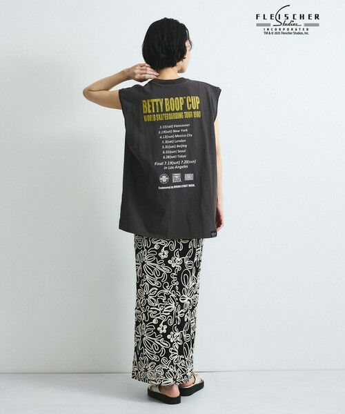 VICKY / ビッキー カットソー | 【VISION × Betty BoopTM】ヴィンテージツアーノースリＴシャツ≪洗濯機で洗える≫ | 詳細15