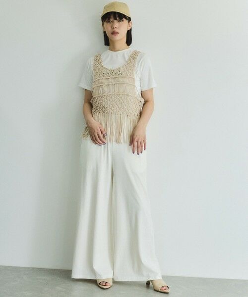 VICKY / ビッキー カットソー | エンボスプリントTシャツ≪手洗い可能≫ | 詳細10